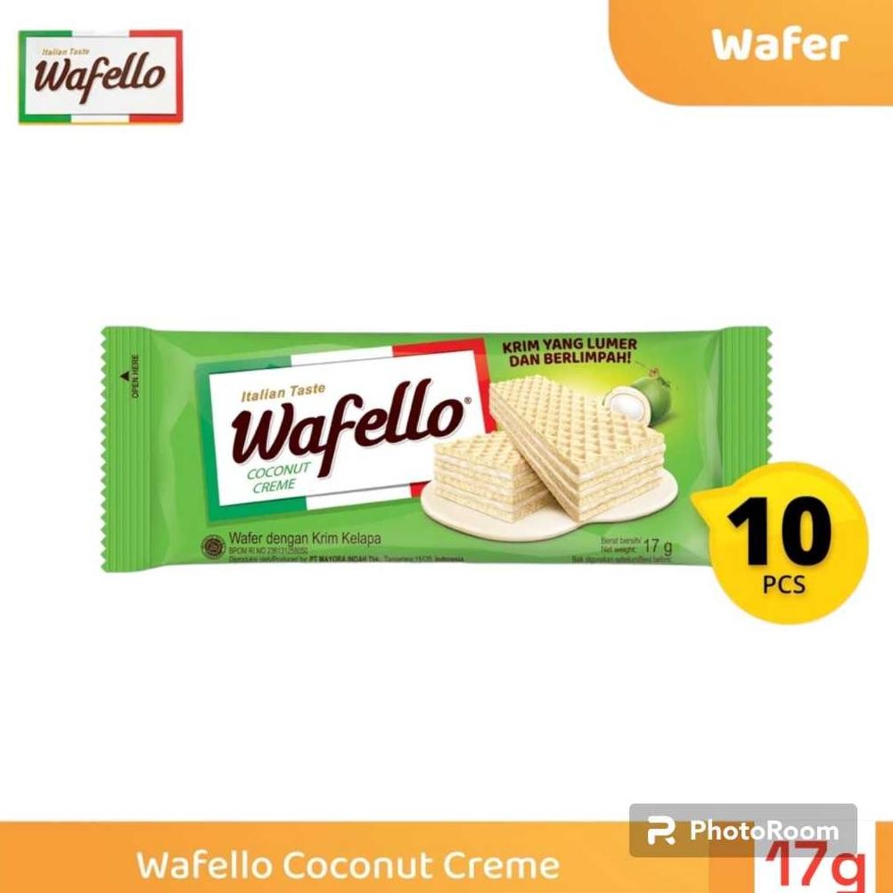 

Wafello Italian Taste | Isi 10 Bks @ 17 Gr