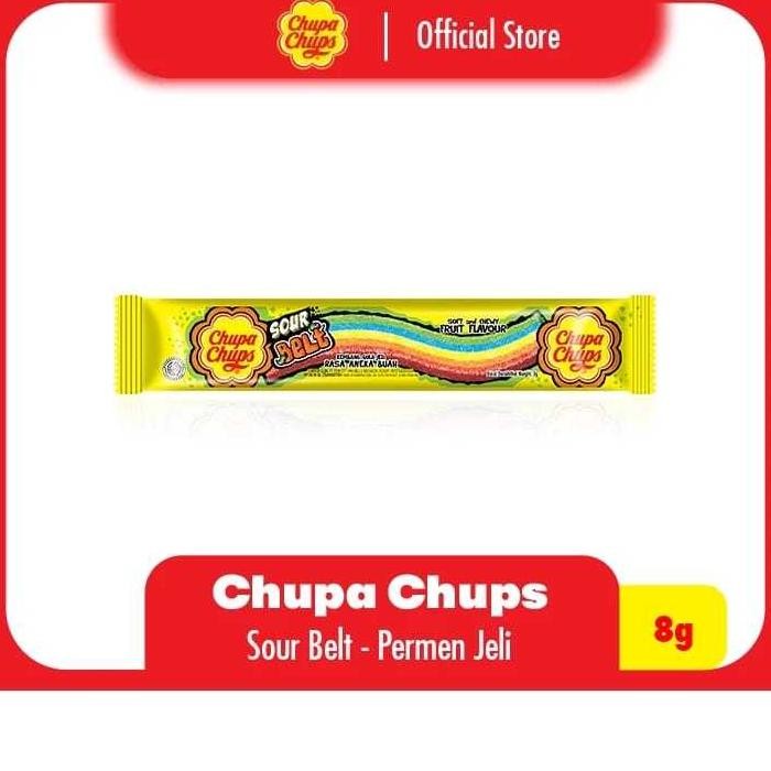 

Sour Belt Rainbow Chupa Chups | Isi 24 Pcs @ 7 Gr
