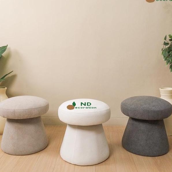 Mushroom Stool Kursi Stool Mushroom Kursi Minimalis Sofa Bulat Kursi Stool