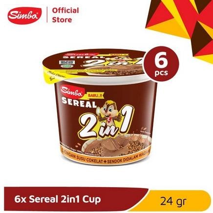 

Simba Sereal 2In1 Choco Chip Cup 22 Gr X 10 Cup