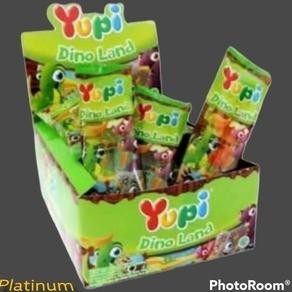

Yupi Dino Land 168 G / 24 Pcs @ 7G