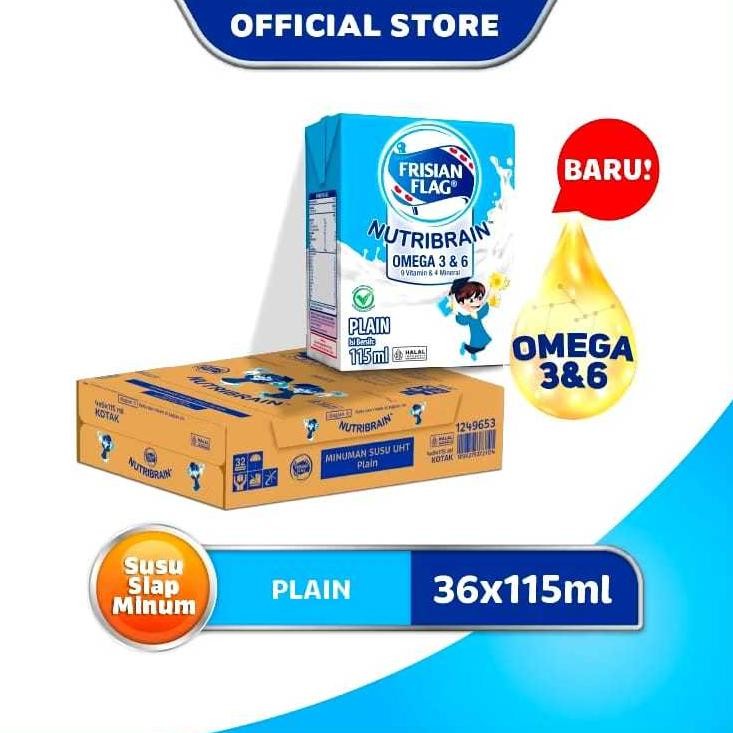 

Frisian Flag Nutribrain Uht | Isi 36 @ 115 Ml