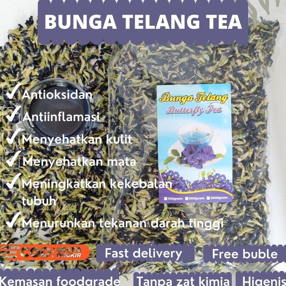 

Teh Bunga Telang Berat 250 Gr