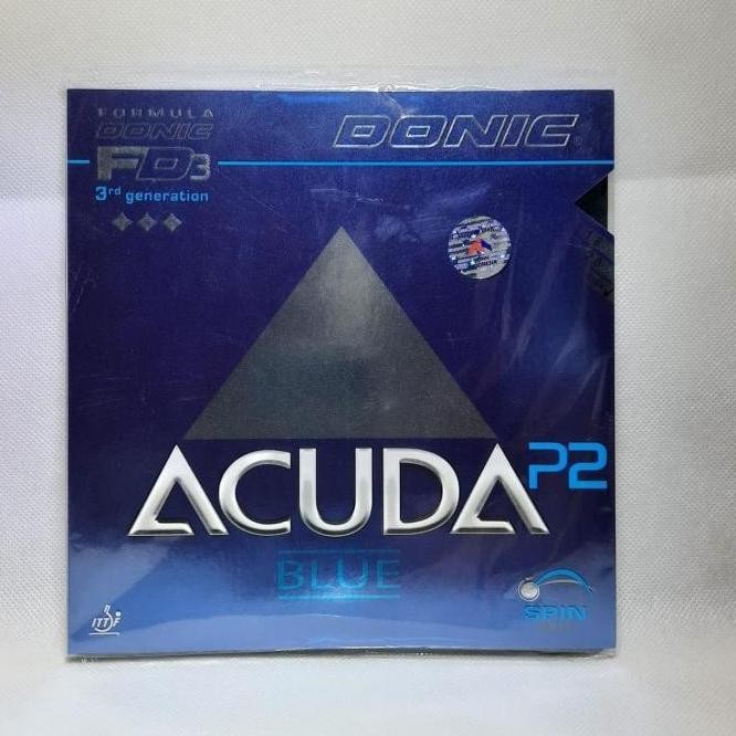 HOT SALE NEW Donic Acuda Blue P2 / karet bet pingpong