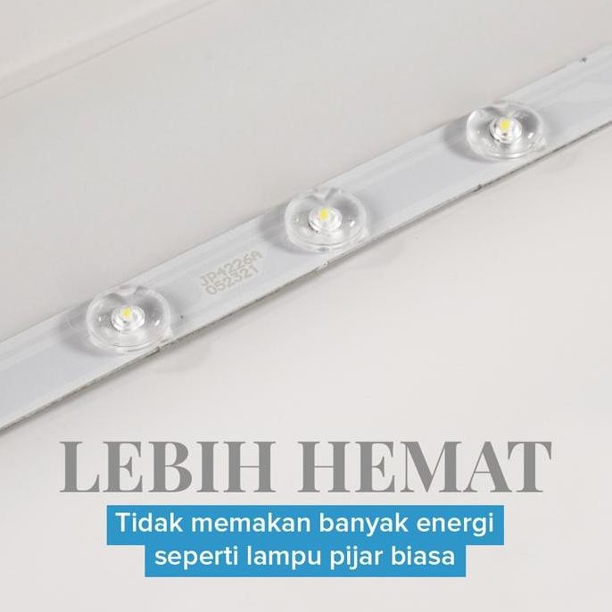 Terlaris Lampu Plafon Kotak Outbow 40Cm / Lampu Panel Led 48 Watt 36 Watt Besar Ready Stok