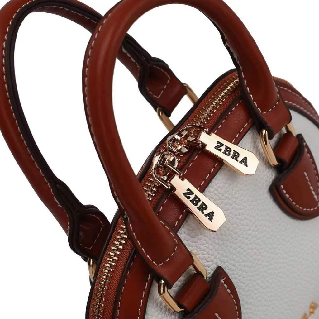 ABS ZBRA Clarie Bag Tas Selempang Wanita Import Handbag Tas Wanita Slingbag Original Branded Putih #