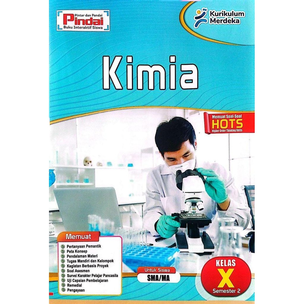 Buku Lks Kimia Kurikulum Merdeka Kelas 10 Sma/Ma Semester 2
