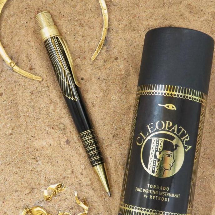 

Retro 51 Tornado Rollerball Ballpoint Pen Cleopatra/ Pulpen New Stok
