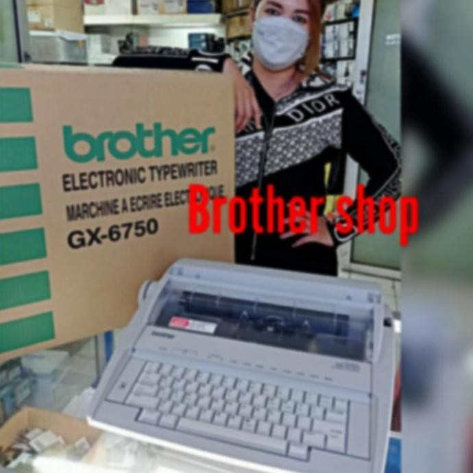 Mesin tik listrik Brother GX 6750