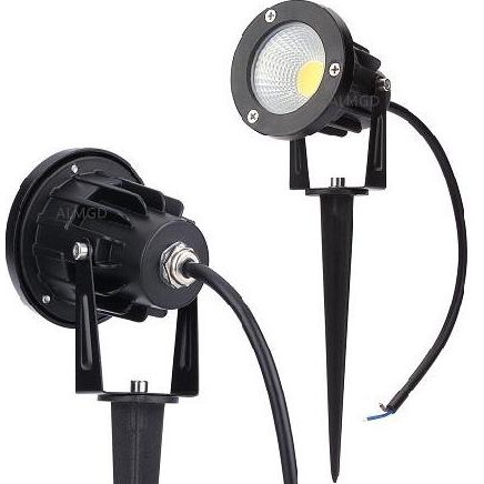 Lampu Sorot Led Taman Tancap 9Watt Cob - 220Volt