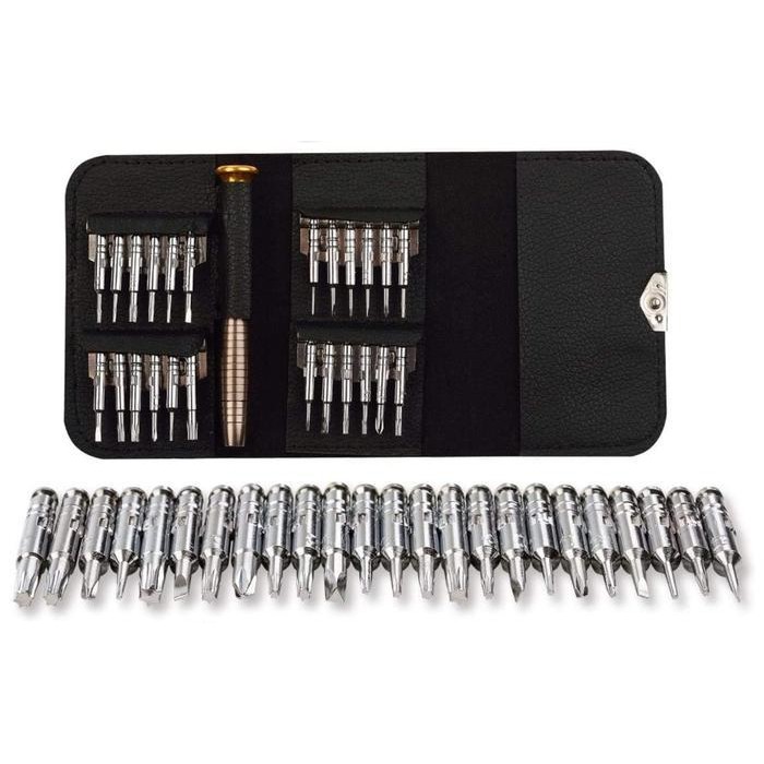 Alat Perlengkapan Mata Obeng Plus Minus Screwdriver Set Kunci Torx Philips Bintang Penta Belimbing K