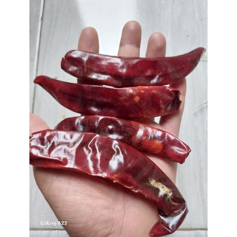 

Praktis Promo !! 5Kg Cabe Merah Besar / Tanjung (Tidak Pedas ) Kualitas Super