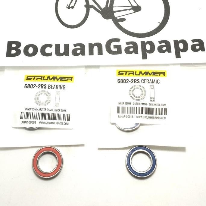 Bearing Hub Freehub Strummer 6802-2RS HM650 dan Roadbike HR
