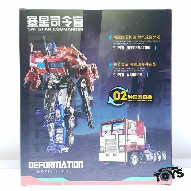 YS-04A JK-02A Sai Star Commander AOYI aka SS38 Optimus Prime Transformers Bumblebee