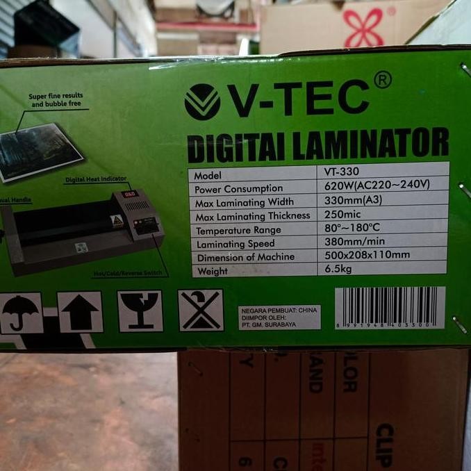 Mesin Laminating A3 V-TEC seri VT-330 Digital