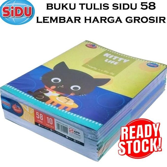 

Buku Tulis SiDu 58 Lembar Murah Grosir