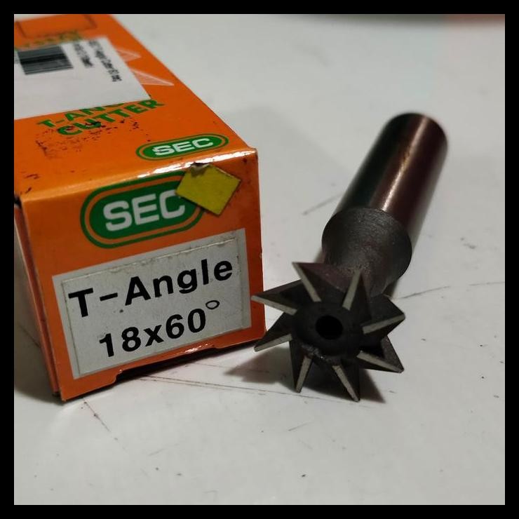 

GRATIS ONGKIR SEC T ANGLE CUTTER 60 DERAJAT 18X12 10TEETH EKOR BURUNG DOVE TAIL !!!!!