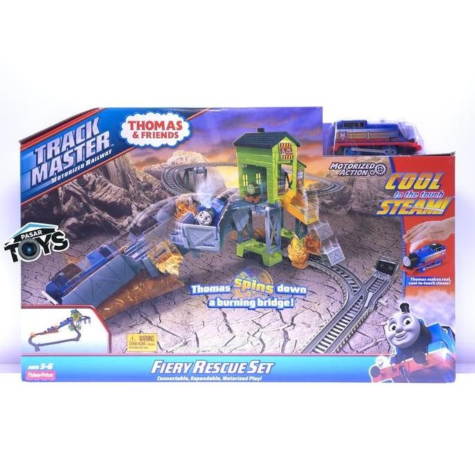 Thomas & Friends TrackMaster Fiery Rescue Set Motorized Railway