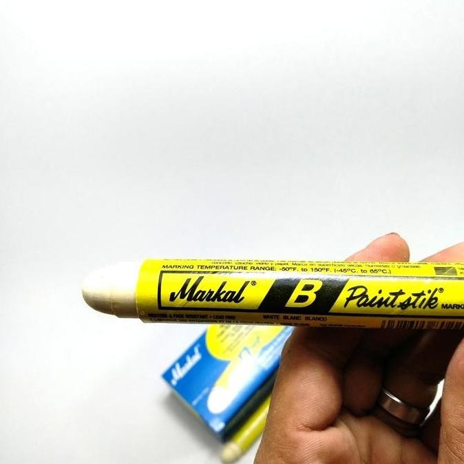 

Paintstik Markers Penanda Logam,Pipa,Kaca/Solid Paint Markal/Putih New Stok