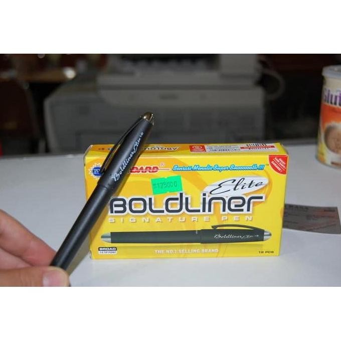 

Bolpen Balliner Boldliner Elite Merk Standart 1.0 Jual Perbox New Stok