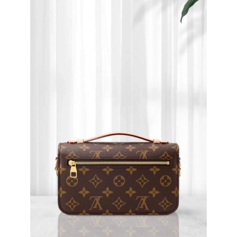 Handbag Wanita 100% OriginalLv Louis Vuitton East West Mtis Tas/Bag Selempang Wanita[Box + Dust Bag]