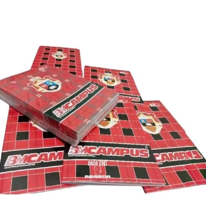 

BMCampus Buku Tulis, 1 Pack Isi 10 Buku, Ukuran Besar, 36 Lembar per Buku - Tinta