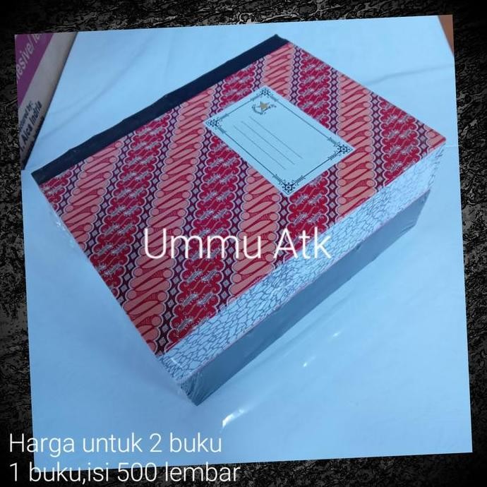 

Buku tulis bintang obor kwarto 500 lembar