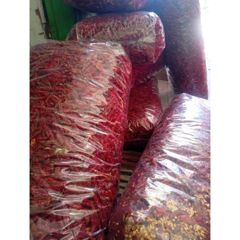 

Special Price Cabe Rawit Teja Kering Pedas 1Kg Tanpa Tangkai