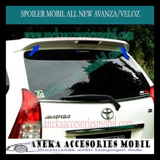 TERBARU SPOILER BELAKANG/REAR SPOILER MOBIL TOYOTA ALL NEW AVANZA/VELOZ 