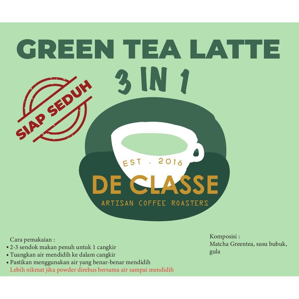 

Promo Matcha Siap Seduh 3In1 200 Gram Greentea Latte Powder Premium Tanpa Essens