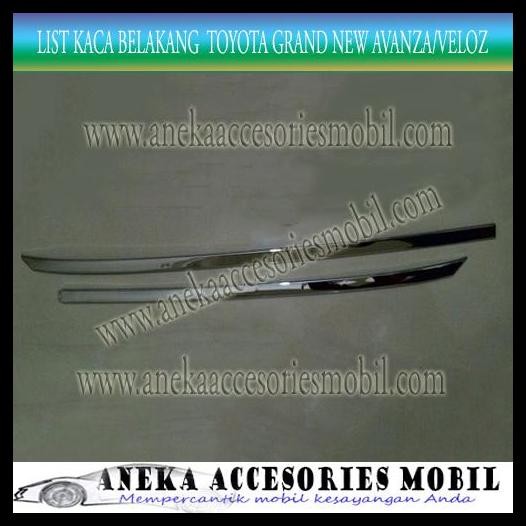 HOT DEAL LIST KACA BELAKANG/BACK LIST LUXURY TOYOTA GRAND NEW AVANZA/VELOZ 