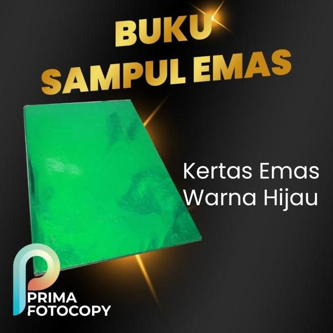 

Sampul Buku Kertas Marmer Emas Warna Hijau | SIDU CAMPUS OAKEY 1pcs