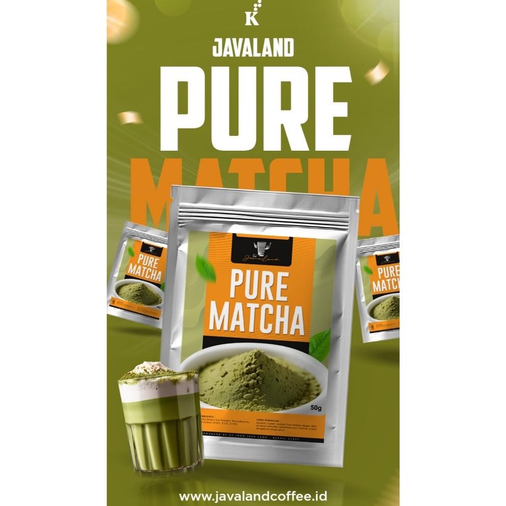 

Sale Javaland Pure Matcha Powder / Bubuk Matcha Murni 50 Gram