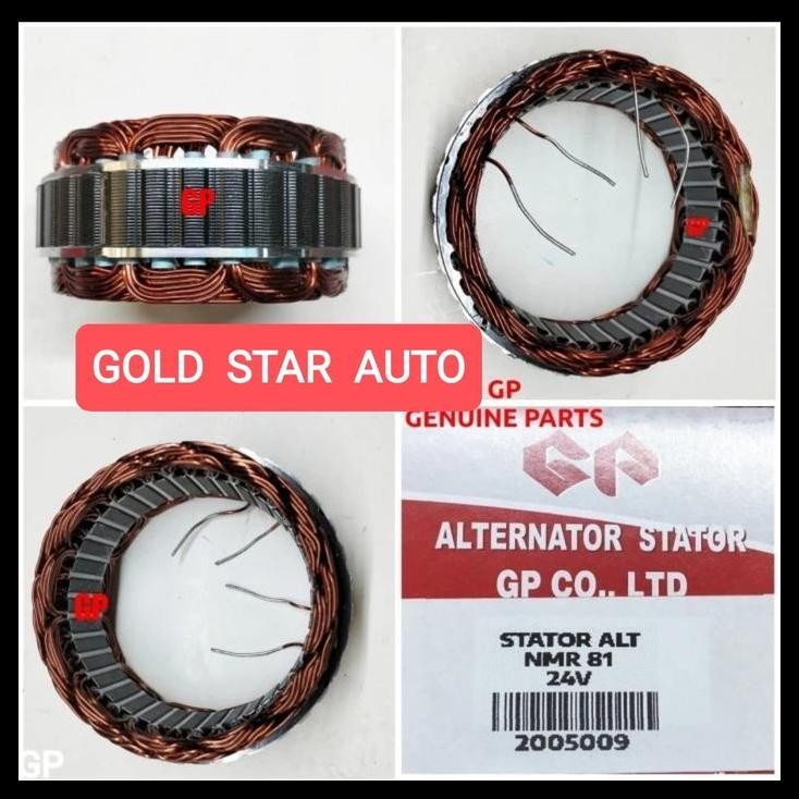 TERBARU STATOR ALTERNATOR 24 VOLT ISUZU ELF NMR81 MERK GP 