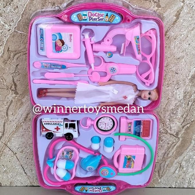 Promo / Terlaris Mainan Dokter Set Koper FH 227 / Mainan Dokter Dokteran FH 225 Terbaik