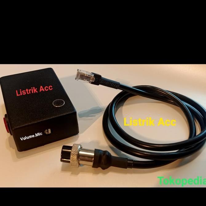 BARU MIC RADIO RIG ICOM YAESU KENWOOD ALINCO - MICCOMP RIG ORIGINAL