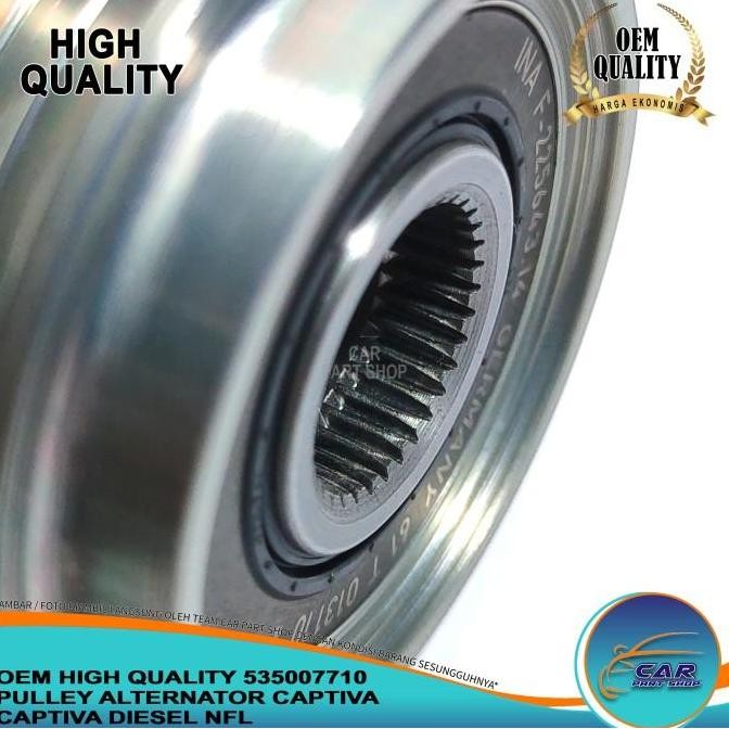 Pulley Alternator Captiva Pully Alternator Captiva Diesel Nfl Oem