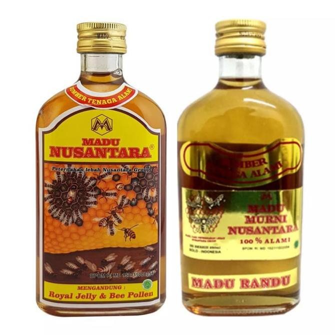 

TERMURAH MADU NUSANTARA SUPER 250ML - MADU MURNI ALAMI BOTOL ORIGINAL