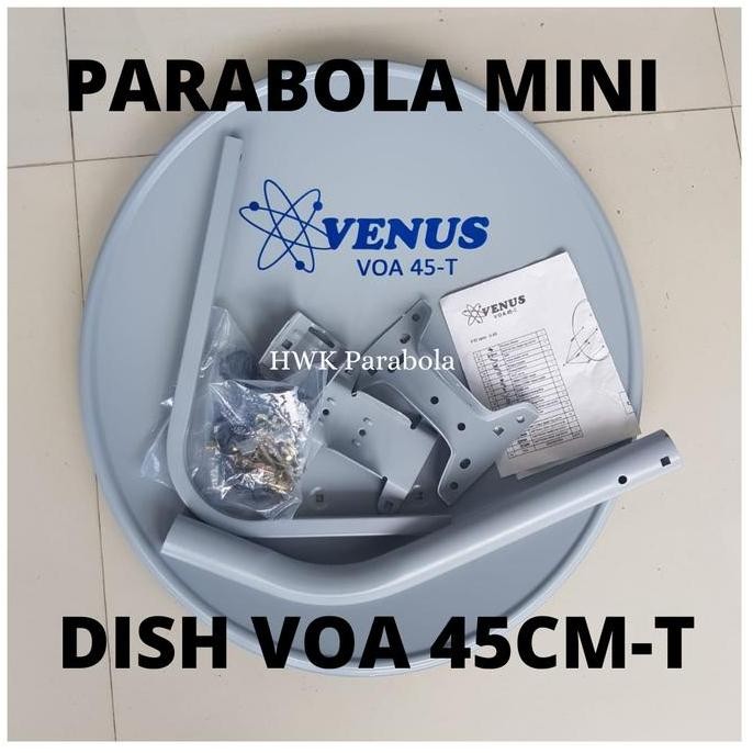 Dish Parabola Mini Venus 45Cm Tanpa Lnb Kualitas Terbaik Harga Termurah