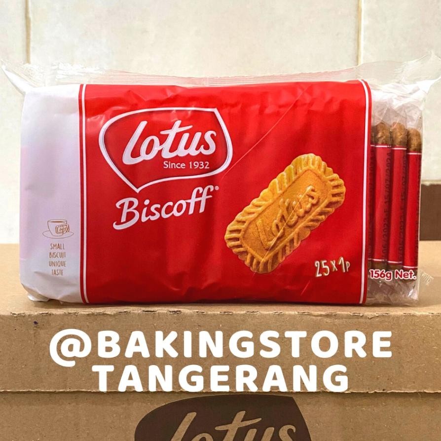 

Biscuit Lotus 25 Pcs Biskuit Biscoff Lotus Individual Pa 156 Gram