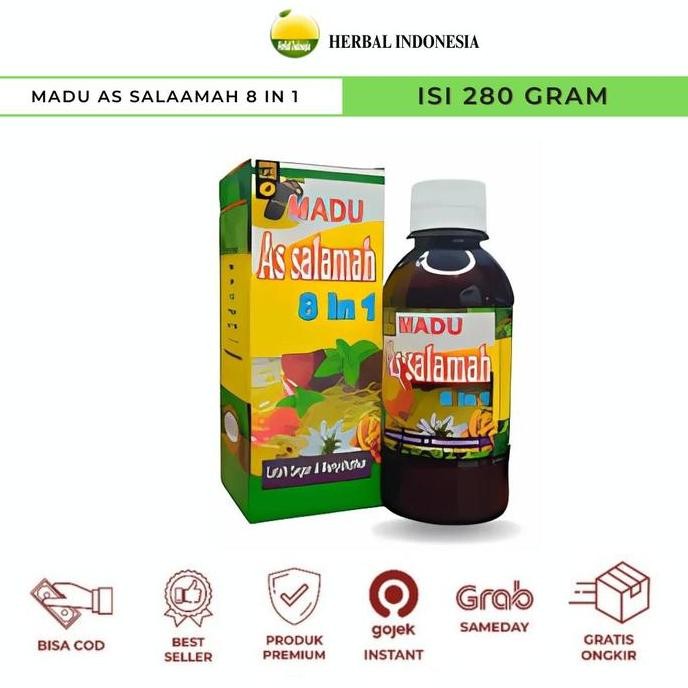 

TERMURAH MADU BATU AS SALAMAH 8 IN 1 - HERBAL ALAMI MULTIKHASIAT