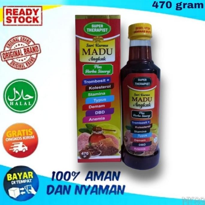 

TERMURAH SARI KURMA MADU ANGKAK PLUS HERBA SINERGI 470GR - SUPLEMEN KESEHATAN PREMIUM