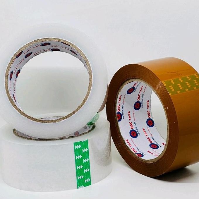 

Promo / Terlaris 12PCS LAKBAN 45mm x 100Yard Bening Coklat Lakban OSC Tape Kualitas Rekat Kuat Tidak Mudah Robek 12PCS Karton Terbaik