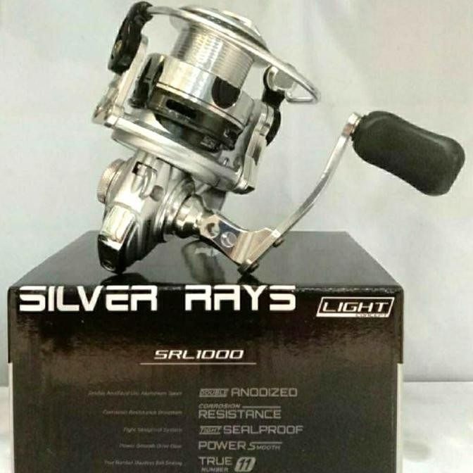 REEL TRIDENTECH SILVER RAYS LIGHT NEW SERIES - 1000 POWER HANDLE