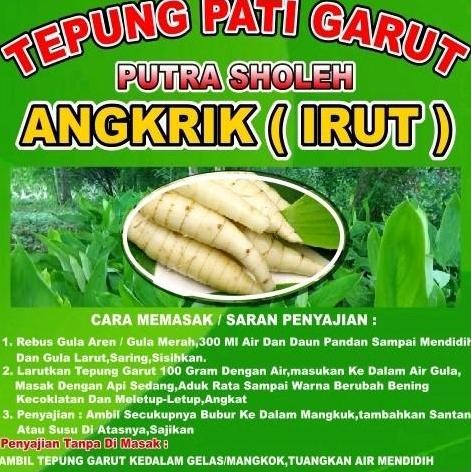 

TERMURAH TEPUNG IRUT PATI GARUT 500GR TEPUNG HERBAL GERD MAAG AMAN UNTUK PENCERNAAN