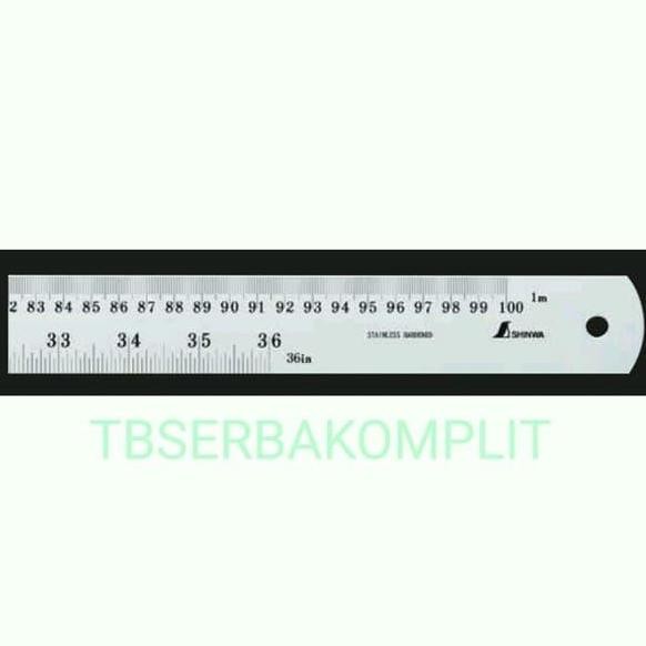 

Penggaris Shinwa H-402H 2M Metric Inch 2 Meter Ruler Made In Japan New Stok