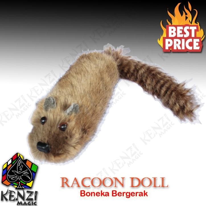 Boneka Racoon - Racoon Doll - Alat Sulap Boneka hidup DiM