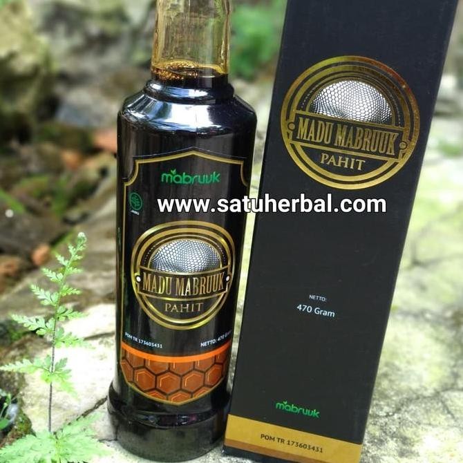 

TERMURAH MADU HITAM PAHIT MABRUUK 470GR - HERBAL PENCERNAAN & IMUN