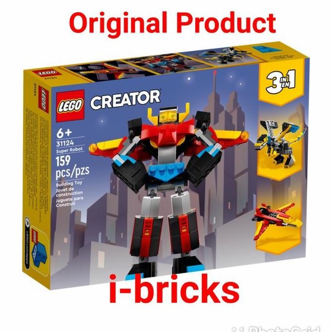 TERBARU LEGO Creator 31124 Super Robot