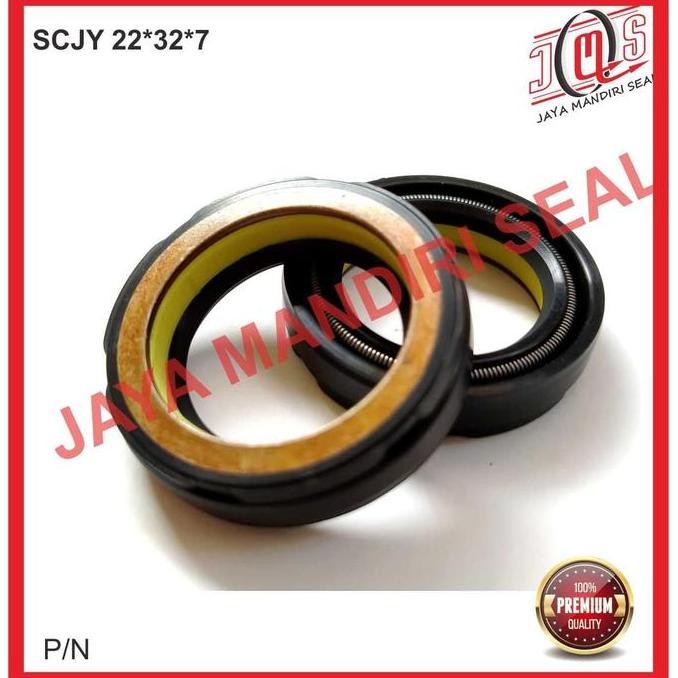 OIL SEAL POWER STEERING SCJY 22X32X7 22*32*7 22-32-7 22 32 7 TEFLON ORIGINAL DAN TERPERCAYA